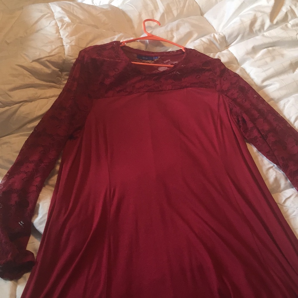 Burgundy Apt. 9 dress